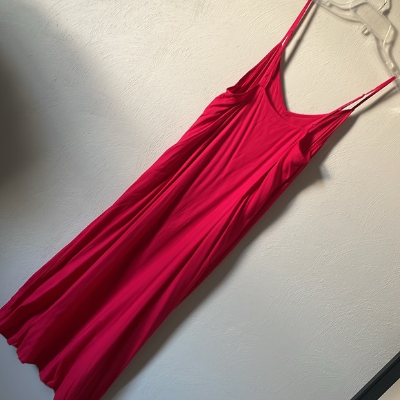 SOLD  Urban Outfitters Red Slip Dress - Picture 2 of 5